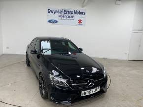 MERCEDES-BENZ C CLASS 2017 (67) at Gwyndaf Evans Dolgellau