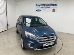 FORD KUGA 2019 (69) at Gwyndaf Evans Dolgellau