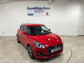 SUZUKI SWIFT 2017 (17) at Gwyndaf Evans Dolgellau