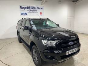 FORD RANGER 2018 (18) at Gwyndaf Evans Dolgellau