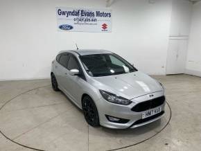 FORD FOCUS 2017 (17) at Gwyndaf Evans Dolgellau