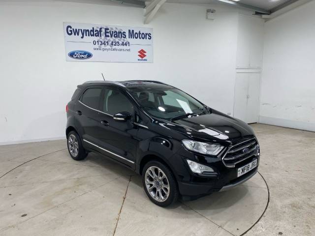 Ford Ecosport 1.0 EcoBoost 125 Titanium 5dr Hatchback Petrol Black